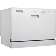 Midea 6-Place Setting Countertop Dishwasher silver N3