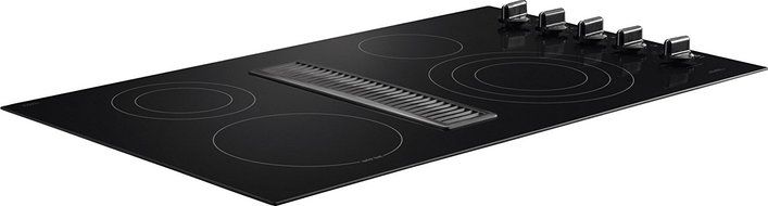 Frigidaire 36" Smoothtop Electric Black Cooktop with Built-In 500 CFM Downdraft Exhaust RC36DE60PB N3