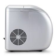 Della Portable Ice Maker Easy-Touch Buttons 26lb Per Day Countertop Machine 3 Selectable Cube Sizes -Silver N13