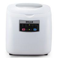 Della Portable Ice Maker Easy-Touch Buttons 26lb Per Day Countertop Machine 3 Selectable Cube Sizes -Silver N14