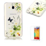 Galaxy J120(2016 Model) TPU Case with Free Screen Protector,Funyye See Through Transparent Soft Rubber Silicone... N32