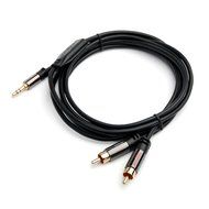 KabelDirekt (15 feet) 3.5mm Male to 2 x RCA Male Stereo Audio Cable - PRO Series N10