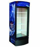 Beer Frosters, Refridgerant, One Curved Glass Door, 18 Cubic Feet