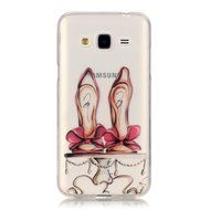Galaxy J120(2016 Model) TPU Case with Free Screen Protector,Funyye See Through Transparent Soft Rubber Silicone... N39