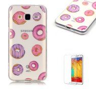 Galaxy J120(2016 Model) TPU Case with Free Screen Protector,Funyye See Through Transparent Soft Rubber Silicone... N44