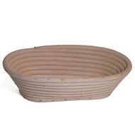 BrickOvenBaker 10-inch Low Oval Banneton Proofing Basket