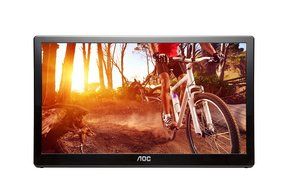 AOC e1659Fwux- Pro 16-Inch Class, Full HD 1920x1080 Res, 300 cd/m2 Brightness, USB 3.0-Powered... N8
