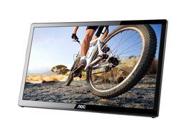 AOC e1659Fwux- Pro 16-Inch Class, Full HD 1920x1080 Res, 300 cd/m2 Brightness, USB 3.0-Powered... N9