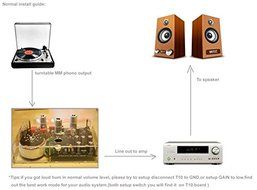 Toroidal Transformer Little bear T10 Pro 6N2 tube valve Phono Turntable RIAA Preamp preamplifier Ver2.5 N6