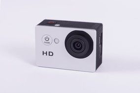720p 140&deg; Fov Waterproof Action Sports Camera - Silver