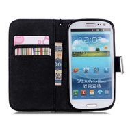 Galaxy S3 Case,Galaxy S3 Neo Case,Galaxy S3/S3 Neo Wallet Case,Phezen PU Leather Magnetic Closure Stand Flip Cover... N14