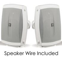 Yamaha All Weather Indoor &amp; Outdoor Wall Mountable Natural Sound 130 watt 2-way Acoustic Suspension Speakers (... N2