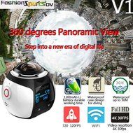 360 degree panoramic camera HD 4K waterproof movement WIFI DV Mini 3D effect Sports Camera N8