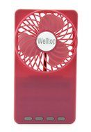 Welltop&reg; Mini Mirror Fan Handheld Pocket Fan Electric Personal Fans 3 Speeds Portable Mini USB 18650 Rechargeable... N11