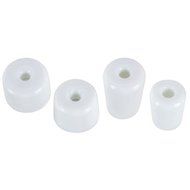 National Hardware V236TR Assorted Sizes Door Stop Tip Kit in White by National