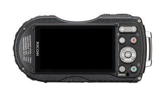 Ricoh 16 Waterproof Underwater Digital Camera Hybrid with 3" LCD, Orange (WG-5 GPS)