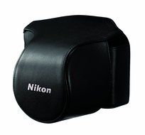 Nikon CB-N1000SA BK Black | Leather Body Case Set for Nikon 1 V1 (Japanese Import)