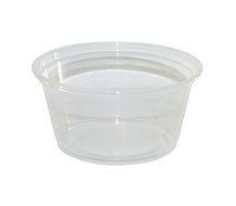 PARA 2 oz Plastic Souffle Portion Cup with lids, Clear, 150/Pack N3