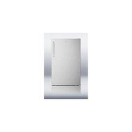 Summit CM411LBISSTB 20" Medically Approved Compact Refrigerator with 4.1 cu. ft. Capacity Professional Towel Handle...