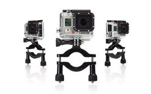 ProGear Large Motorbike ATV Roll Bar Mount With 3-Way Pivot Arm Kit For GoPro Hero 4/3+/3/2/1 N2