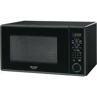 Sharp R459YK Carousel 1-1/3-cu. ft. 1000W Countertop Microwave Oven, Black N2