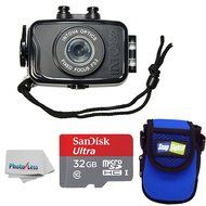 Intova Duo Waterproof HD POV Sports Video Action Camera With Compact Case + 32GB microSDHC UHS-I Card with Adapter... N3