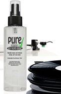 Anti-static Vinyl Record LP Cleaning Solution with Microfibre Cloth by Pure Organics N5