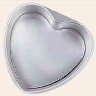 Heart Shape Non-Stick Metal Cake Pan Mould With Drop Bottom Bake Tool N2
