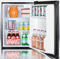 Summitco FF29B Compact Refrigerator, single-section, 115V/60/1, Black Finish