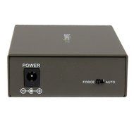 StarTech.com 1000 Mbps Gigabit Ethernet Multi Mode Fiber Media Converter with SC 550m (ET91000SC2) N2