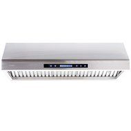 CAVALIERE 42" Under Cabinet / Wall Mounted Stainless Steel Kitchen Range Hood w/Remote Control 900 CFM AP238-PS61-42 N2