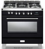 Verona VCLFSGG365E 36&quot; Classic Gas Range in Matte Black