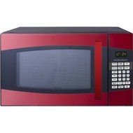 Hamilton Beach 0.9-cu. ft. Microwave Oven, Model:P90D23AL-XFR/color:Black/Red