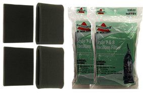 Bissell Lift-Off Supply Kit. Includes (4) Style 7 and 8 Foam Filter Kits, (2) Style 8 HEPA Filters, (2) Style... N3