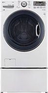 Power Pair Special-LG Turbo Wash Series Ultra Capacity Laundry System with Steam Technology(WM3570HWA_DLEX3570W_WDP4W...