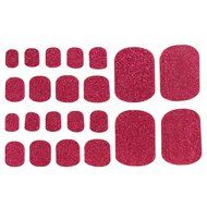 EVTECH(TM) 4 Style Colorful Toe Nail Sticker Full Nail Wrap Nail Decals Strips Gradient Nail Polish Strips Nail... N2