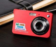 SSstar Digital Camera 8X Digital Zoom HD 720P 18MP 2.7 inch TFT LCD Screen Digital Video Camcorde (Red)