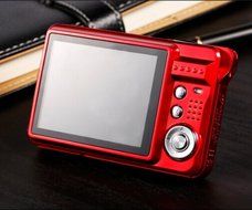 SSstar Digital Camera 8X Digital Zoom HD 720P 18MP 2.7 inch TFT LCD Screen Digital Video Camcorde (Red) N2