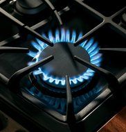 GE JGB640DEFBB 30" Black Gas Sealed Burner Range N3