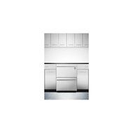 Summit SP6DS2D7MEDADA: ADA compliant commercially approved two-drawer refrigerator in stainless steel for built-in... N2