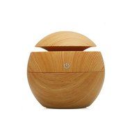 IREALIST Floureon Essential Oil Aroma Diffuser Ultrasonic Humidifier Air Mist Aromatherapy Purifier Wood grain...