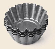 AS 0.4mm(carbon steel) egg tarts, cakes, cookies, puddings, mold, bakeware(12pcs)! N3