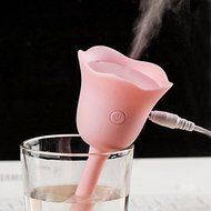 Your supermart Mini USB Tulip Flower Humidifier Floats On The Water For Home Pink