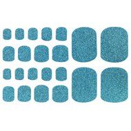 EVTECH(TM) 4 Style Colorful Toe Nail Sticker Full Nail Wrap Nail Decals Strips Gradient Nail Polish Strips Nail... N5