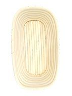 Boseen Oval Shaped Banneton Bread Dough Proofing Rising Rattan Basket &amp; Liner Combo( 12 inches) N4