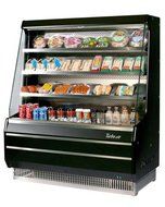 Turbo Air TOM40MB 39" Medium Display Merchandiser with Efficient Refrigeration System Attractive Glass Sides Anti-Rust...