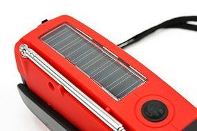 Emergency Solar Dynamo Powered Radio Hand Crank AM/FM 3 LED Flashlight Phone Charger power cords cell phones iG... N2