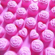 Chocolate Flower Cake Mold, Ludan 15 Cavity Flower Style Silicone Gel Non Stick Cake Bread Mousse Ice Pudding... N5