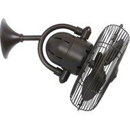 Matthews KC-TB, Kaye, 13&quot; Wall Mounted Fan, Textured Bronze N2