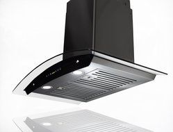 AKDY 30" Stainless Steel AZ-3S866BK-75 Wall Mount Range Hood With Remote Control